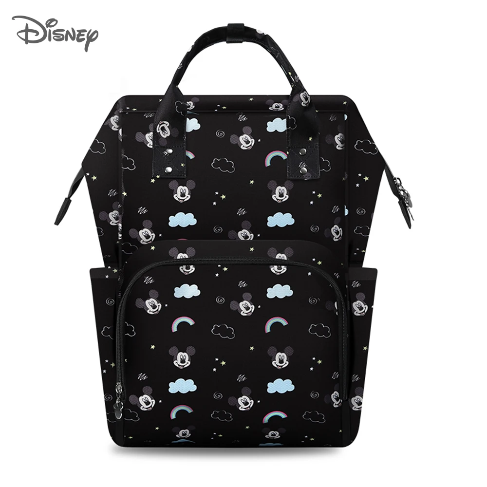 Рюкзак для подгузников disney, сумка для подгузников с изоляцией от USB, сумка для подгузников с Минни и Микки, большая емкость, сумка для путешествий, Оксфорд, для кормления ребенка, сумка для мам