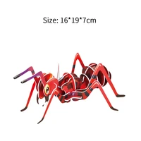child puzzle simulation wild animals simulation toy 3d three dimensional assembled animal insect model science experiment toys