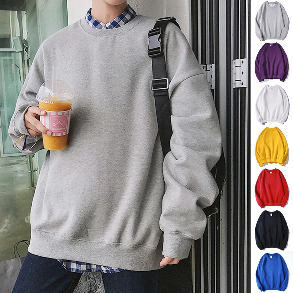 

Men Harajuku Hoodies Sweatshirts Oversized Men Women Streetwear Hoodie Male Hiphop Winter Basic Hoodies Plain Over sized Tops