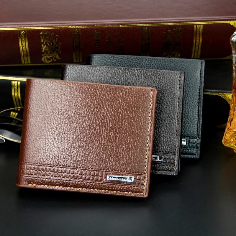 

Mens Fashion Wallet Purse New Style Casual Wallet Men's Wallet