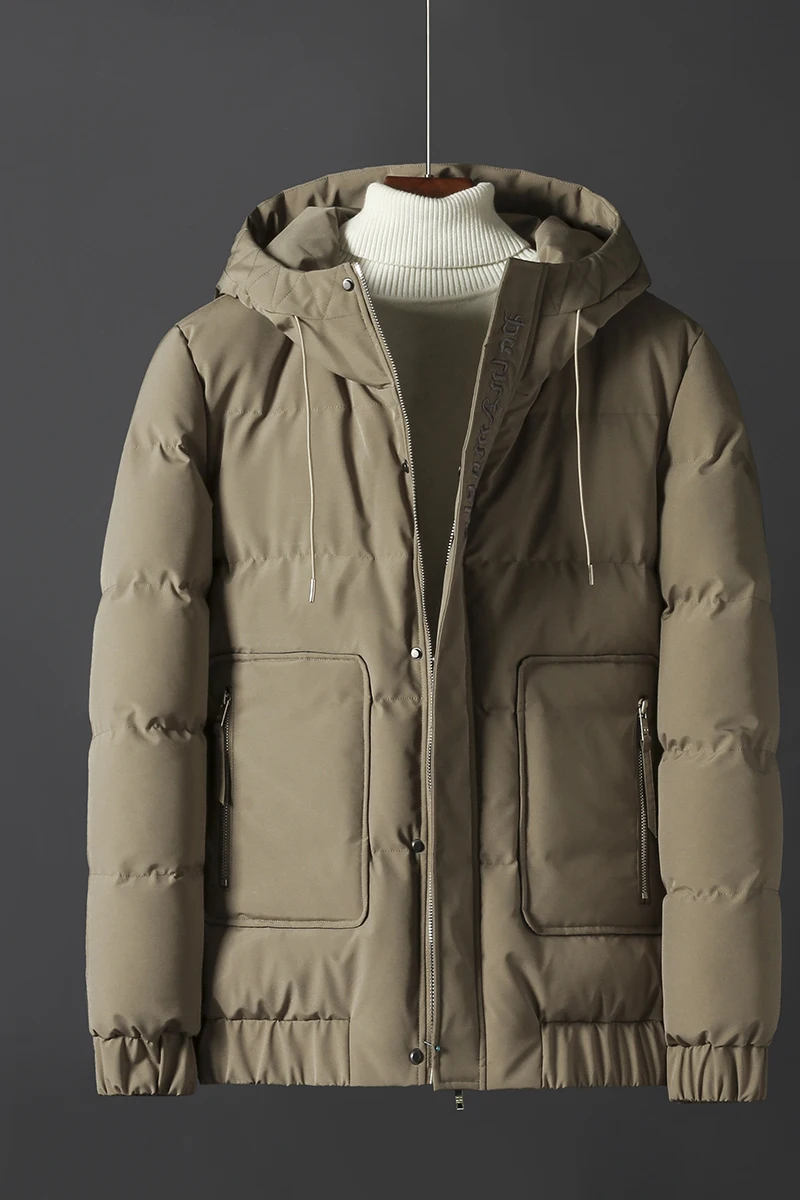 

Men 2020 Winter Brand New Casual Warm Thick Waterproof Jacket Parkas Coat Men New Autumn Outwear Windproof Hat Parkas Jacket Men