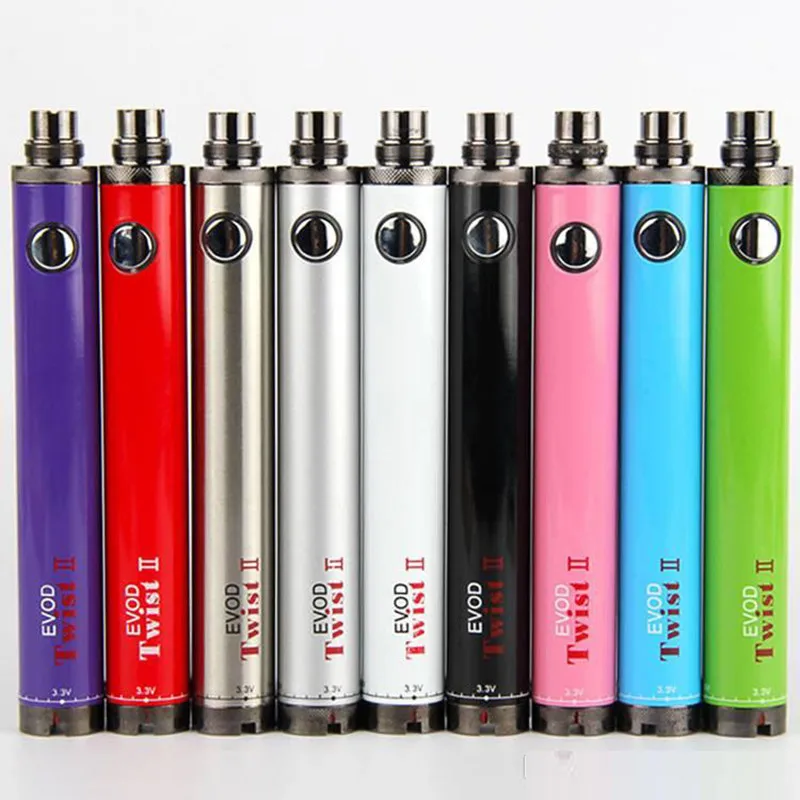 Evod Twist II батарея электронная сигарета 3 2 ~ 4 8 в переменное напряжение 1600 мАч 510