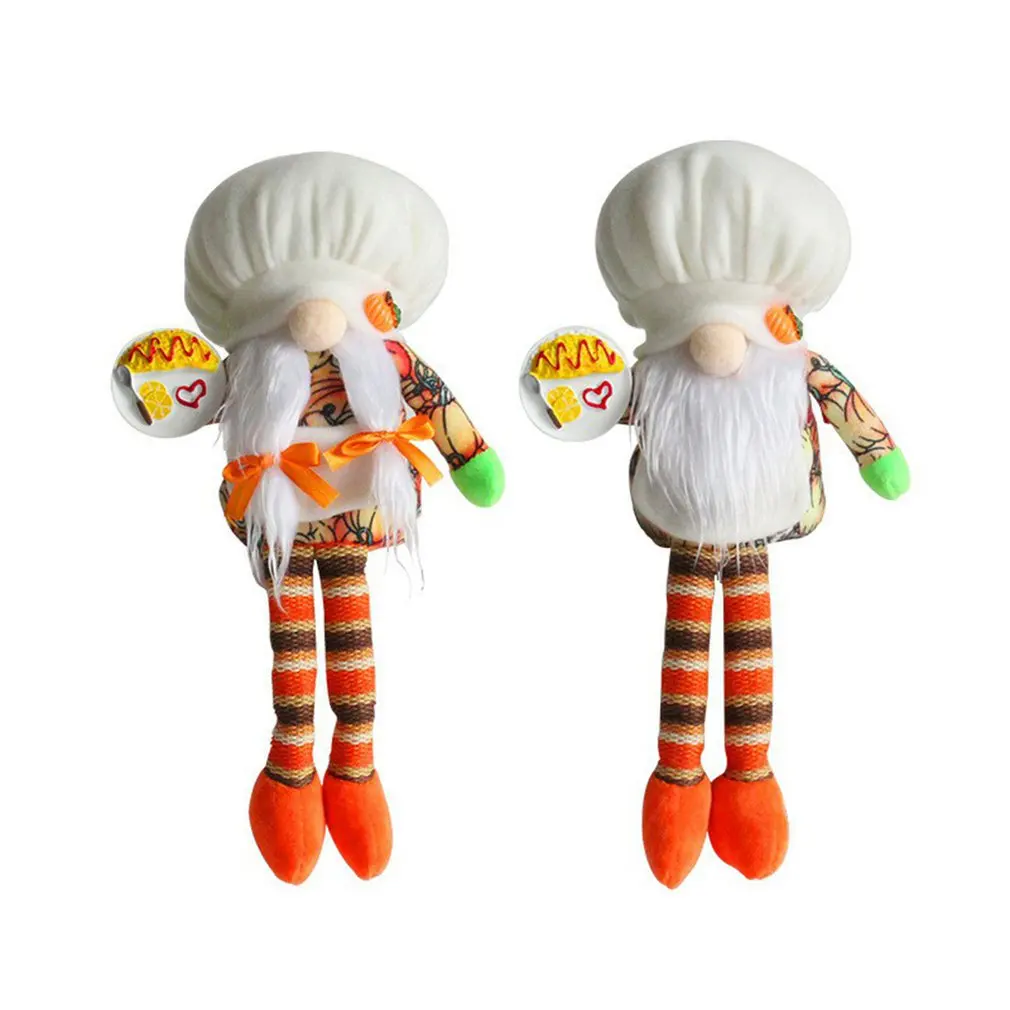 

Christmas Faceless Long Legged Doll Home Decoration Desktop Ornaments Decorations For Home Room Halloween Christmas