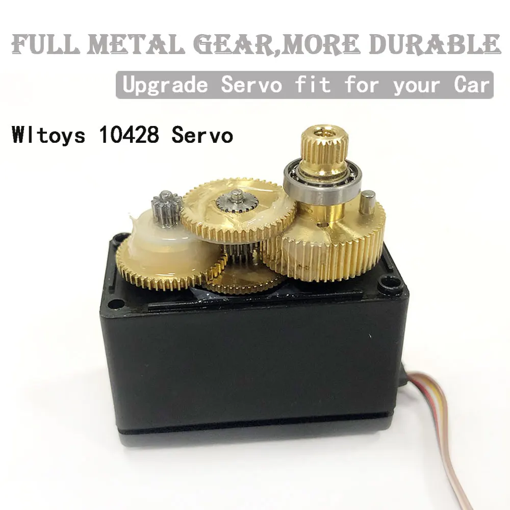 сервопривод с металлическо