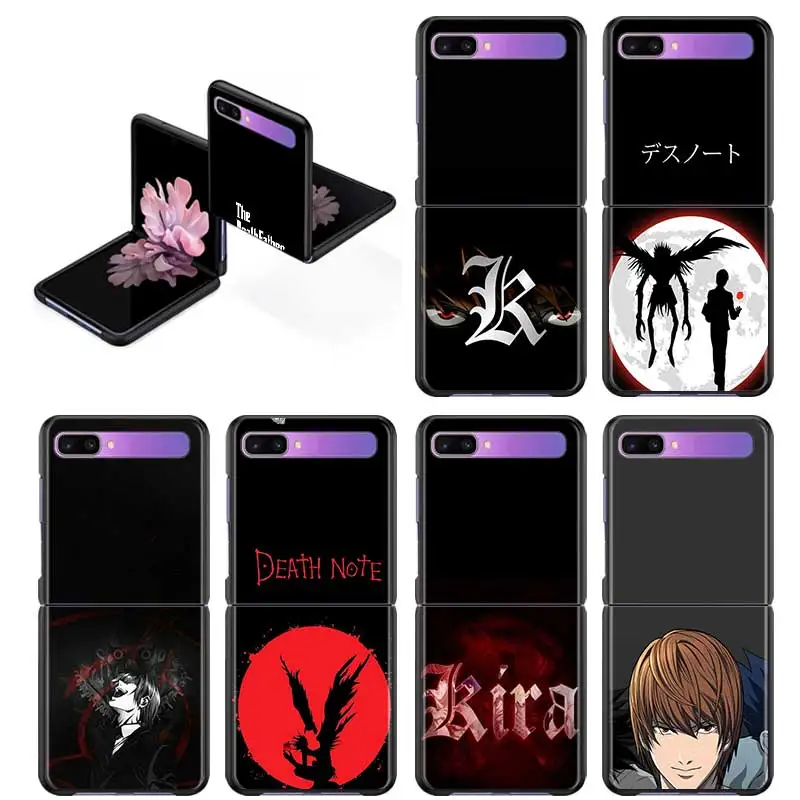 

Death Note Ryuk Kira Luxury Slim Matte Hard PC Phone Case For Samsung Galaxy Z Flip 3 Z Flip3 5G ShockProof Back Cover Fundas