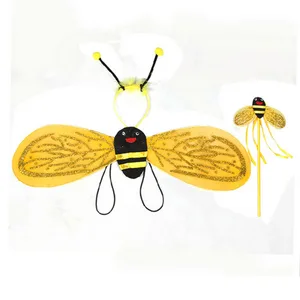 Детский костюм для косплея желтая пчела