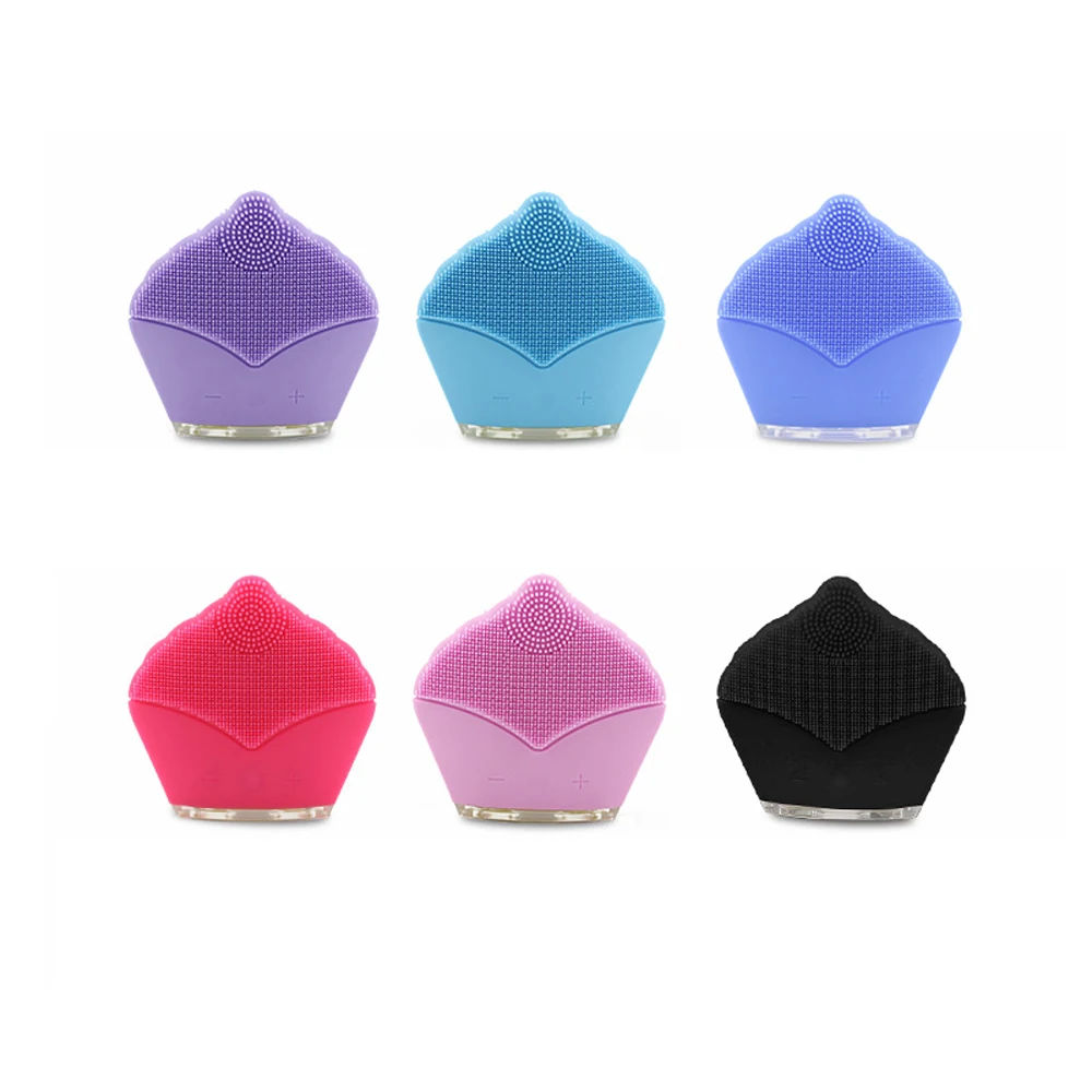Силиконовая щетка для чистки лица с USB-портом 1 комплект |