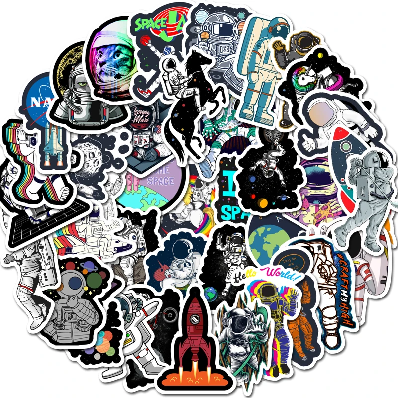 50 шт. водонепроницаемые наклейки для скейтборда багажа|Наклейки творчества| |