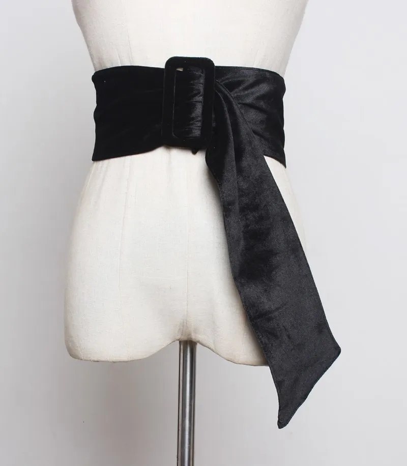 Новая мода лето осень простая прямоугольная пряжка неправильный широкий пояс ремни Талия уплотнение женщин N674