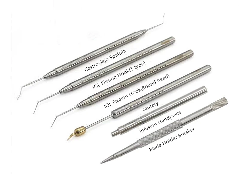 

Ophthalmic Cataract Surgical Instrument Set Cataract Eye Surgery Kit Instruments Set