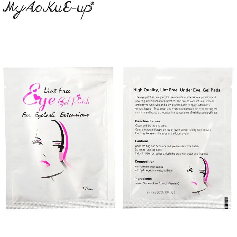 500 пар женские накладки под глаза патчи для наращивания ресниц бумажные наклейки