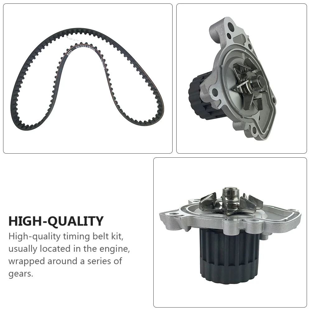 

1 Set Timing Belt Kit Professional Tensioner Belt and Water Pump Seal Kit