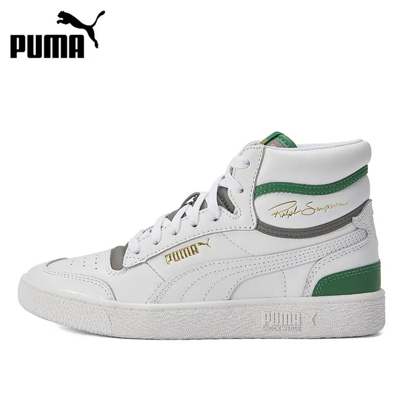 

Оригинальный Новое поступление PUMA Ральф Сэмпсон Mid унисекс Скейтбординг спортивная обувь