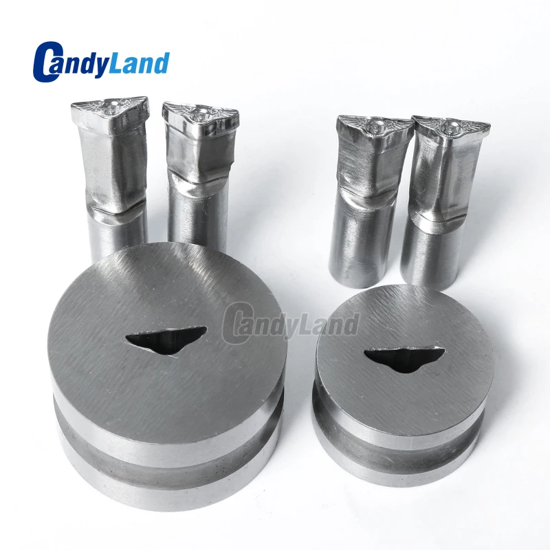 CandyLand Bent Tablet Die Pill Press Candy Punch Set Custom Logo Cast For TDP Machine |