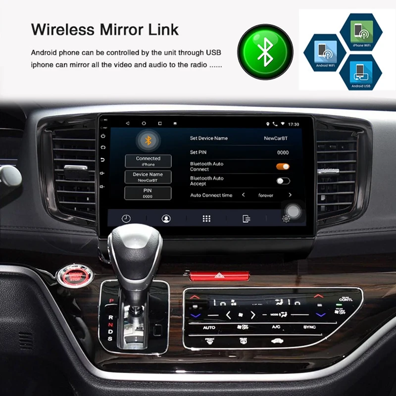 1+16G Android 8.1 Car Radio Multimedia Player for Honda Odyssey 2015-2019 Navigation GPS 2 Din | Автомобили и мотоциклы