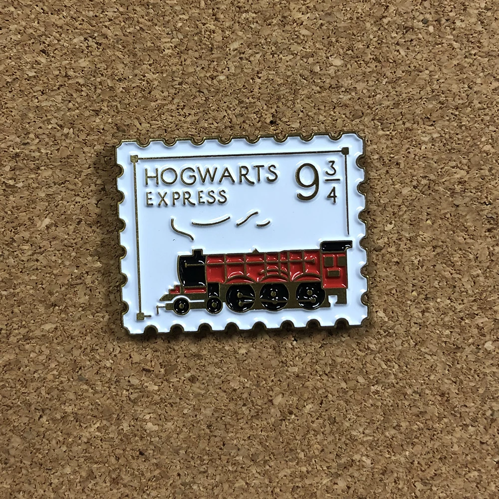 Винтажные Значки для билета эмалированная Шпилька лацкана рюкзака декоративные