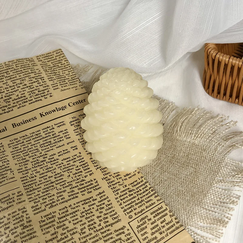 Бездымные светодиодный ные свечи Рождественская елка сосновый конус ная свеча