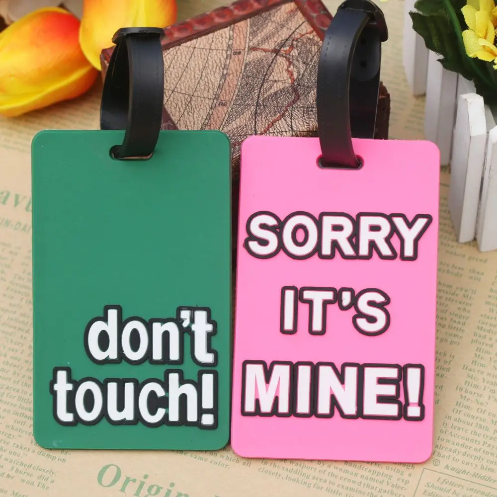 

New Suitcase Luggage Tags Identifier Label ID Address Holder Protection Cover Luggage Tag Travel Accessories