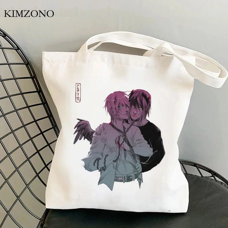 

Сумка для покупок Yaoi, сумка для покупок, Холщовая Сумка для покупок, тканевая сумка для покупок