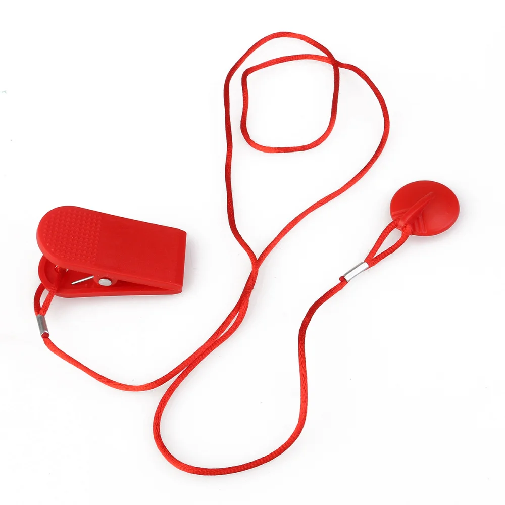 

Replacement Magnetic Treadmill Running Machine Safety Key Switch - 2.3cm Diameter (Red)