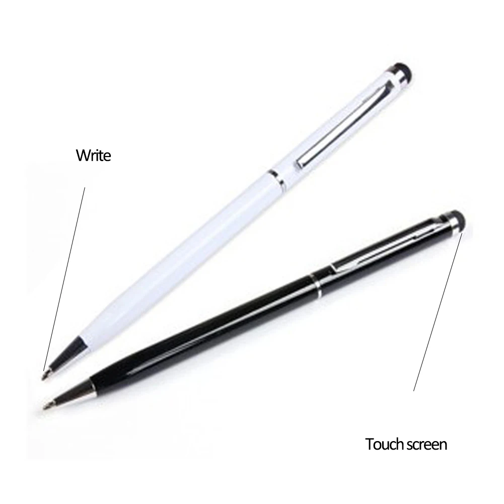 

Portable Home Stationery Office Metal Tablet Accessories Touch Screen School Dual Use Student Stylus Pen