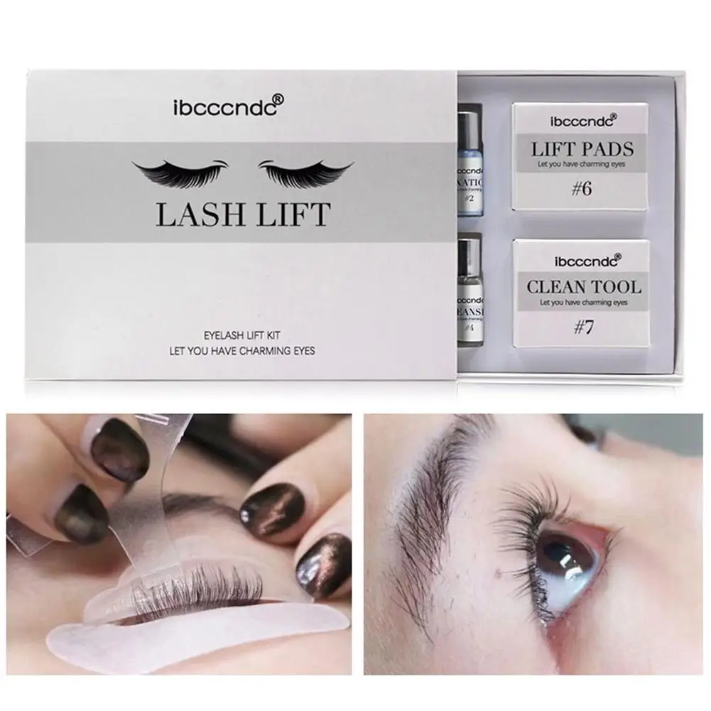 

Eyelash Set Stretching Eyelashes Silicone Mat False Eyelashes Eyeliner Ironing Agent Curling Eyelash Cleansing Solution