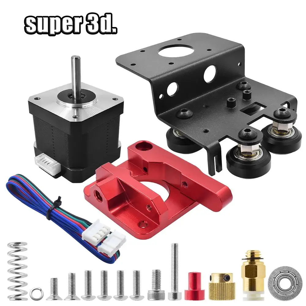 1Set Upgrade 3D Printer Parts Ender3/CR10 Direct Drive Plate Kit Aluminum Alloy Mounting Extruder Adapter Ender 3 - купить по