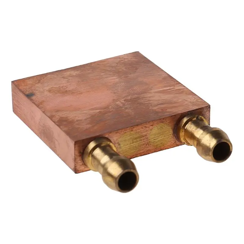Медный блок водяного охлаждения ЦП ПК компьютер для графического процессора ГП