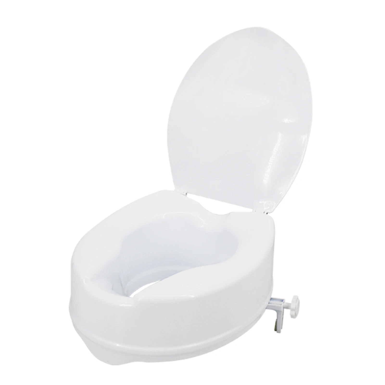 

1 Pcs Pregnant Women Patient Elderly Handicapped Toilet Seat Riser 2/4/6 Inch Raised Elevated Lifter Extender Easy Installation