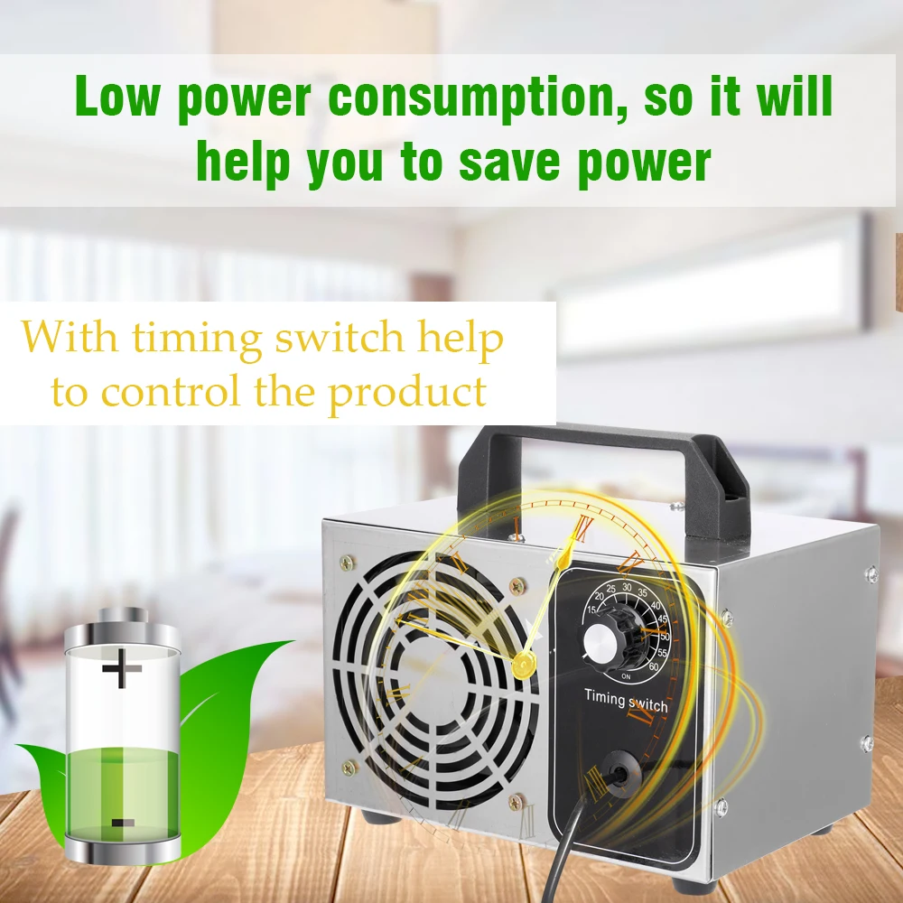 220V Portable Ozone 32g/h Generator Machine Air Filter Purifier For Home Car Formaldehyde | Инструменты