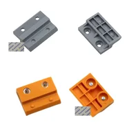 20Pcs Decorative Wallboard Panel Plastic Fixing Z Clip Position Locater Marker Wall Hanger