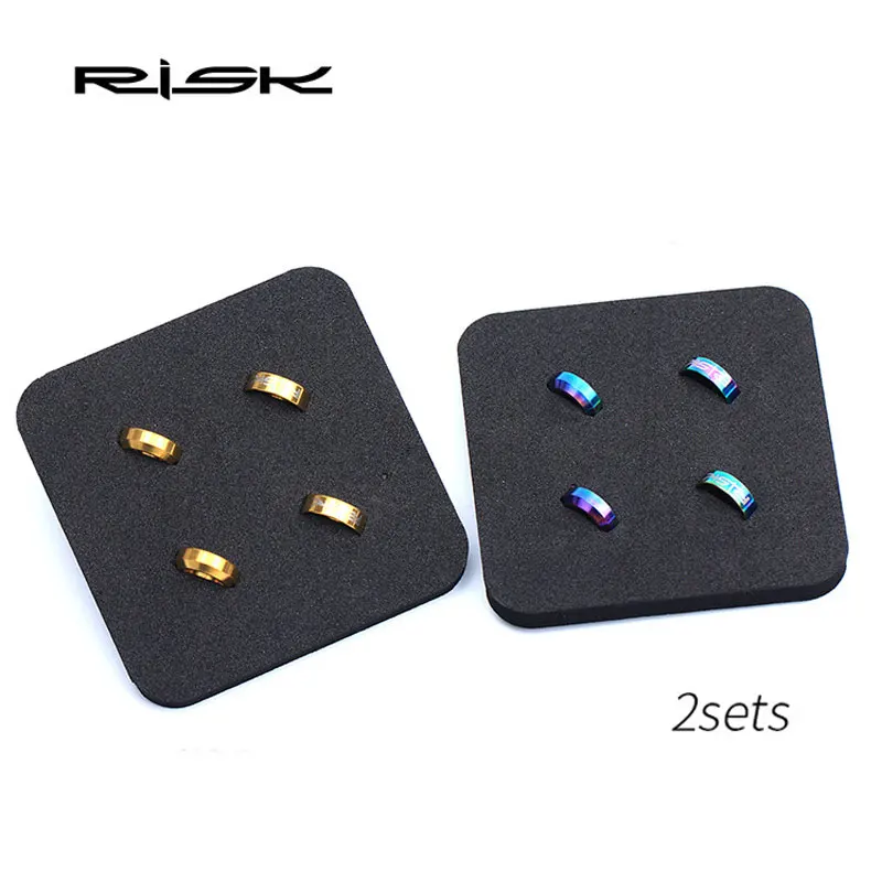RISK 2 комплекта M6x5.2mm титановый сплав тормозное уплотнительное кольцо суппорта