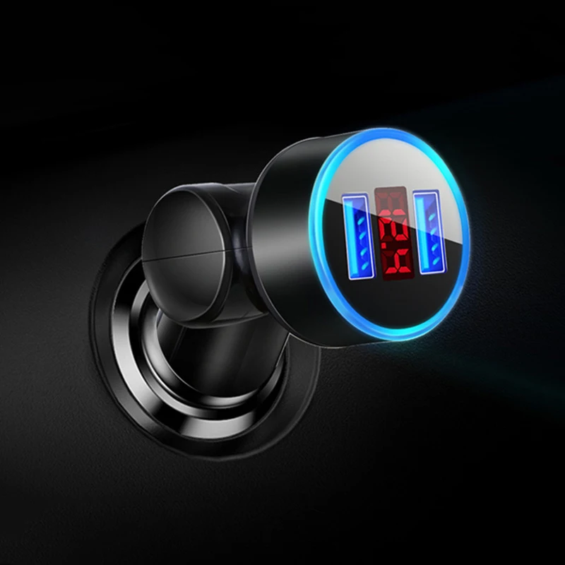 Автомобильные аксессуары Внутренний поворотный двойной зарядное устройство USB 5