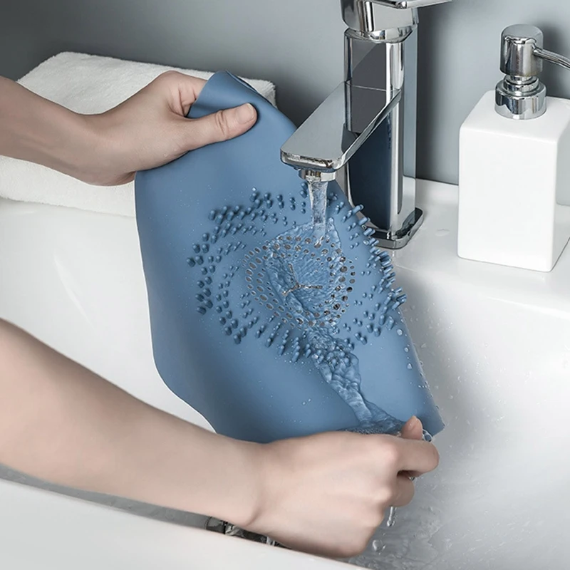 

Bathtub Floor Strainer Sewer Outfall Filter Silicone Kichen Sink Filter Drain Hair Stopper Catcher Filter Bathroom Accessories