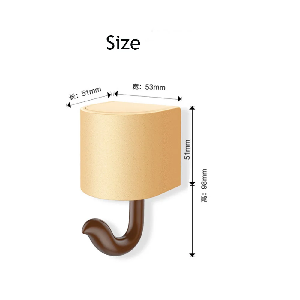 

Creative Squirrel Hook Reusable Storage Bathroom Kitchen Hanging Hook Pasting Single Wall Hooks Children Gift Home Decor