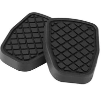 1 pair black brake clutch pedal pad rubber cover trans for subaru forester impreza legacy outback wrx%e2%80%8b