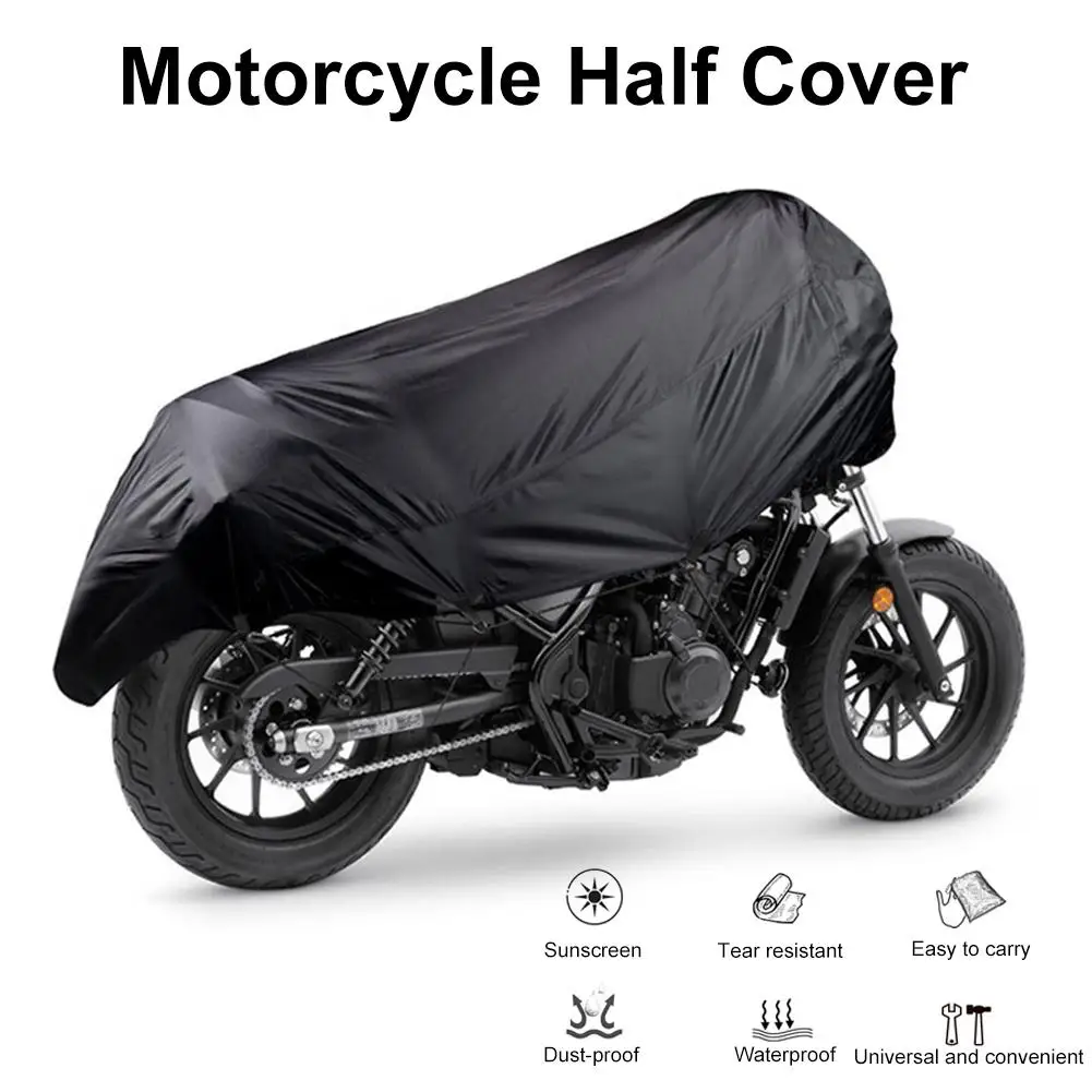 Дорожный готовый мотоциклетный получехол 210T легкий для улицы водонепроницаемый