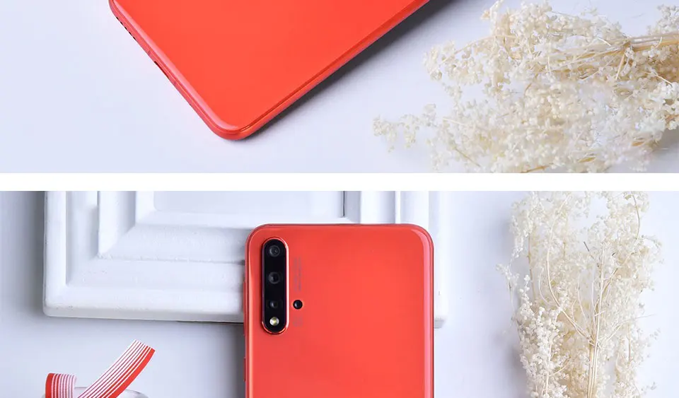 huawei Nova 5 pro, 8 ГБ, 128 ГБ, мобильный телефон, четыре ядра, 6,39 дюймов, OLED, Android 9,0, 3500 мАч, встроенный экран, отпечаток пальца, Google play
