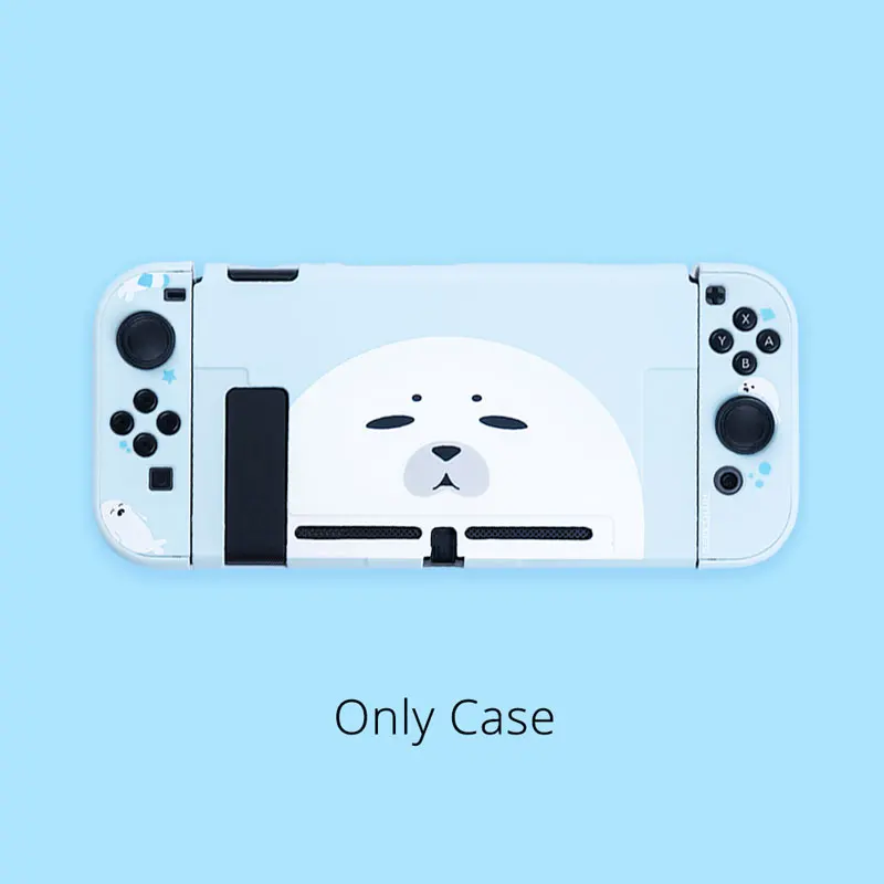 Blue Only Case ZYD переключатель защитный чехол милый цвет полное покрытие оболочки NS анти-осень чехол Корпус для ZYD переключатель аксессуары - Цвет: Blue Only Case