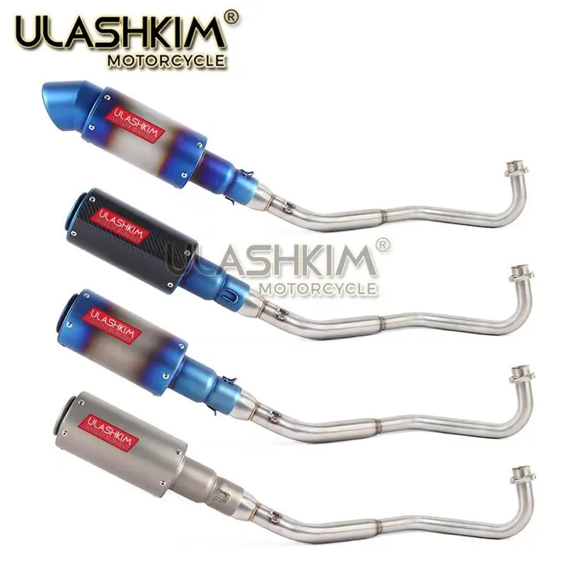 M3 мотоцикл полная система глушитель среднего подключения трубы слипоны для HONDA