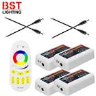 Светодиодный контроллер Mi light RGBW 4-Zone FUT096 RGBW дистанционный MiBoxer 2,4G WIFI WL-BOX1 для 2835 5050 RGBW светодиодная полоса освещения