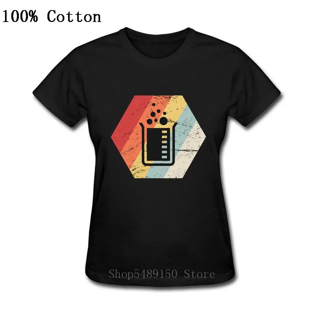 Винтажная женская футболка с изображением иконы и периодического стола научными
