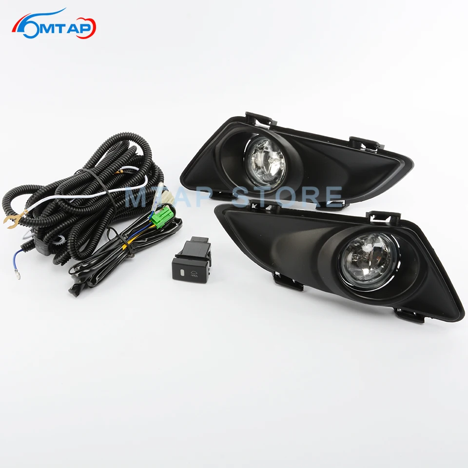 Комплект противотуманных фар на передний бампер MTAP для Mazda 6 Atenza GG 2002-2005 с