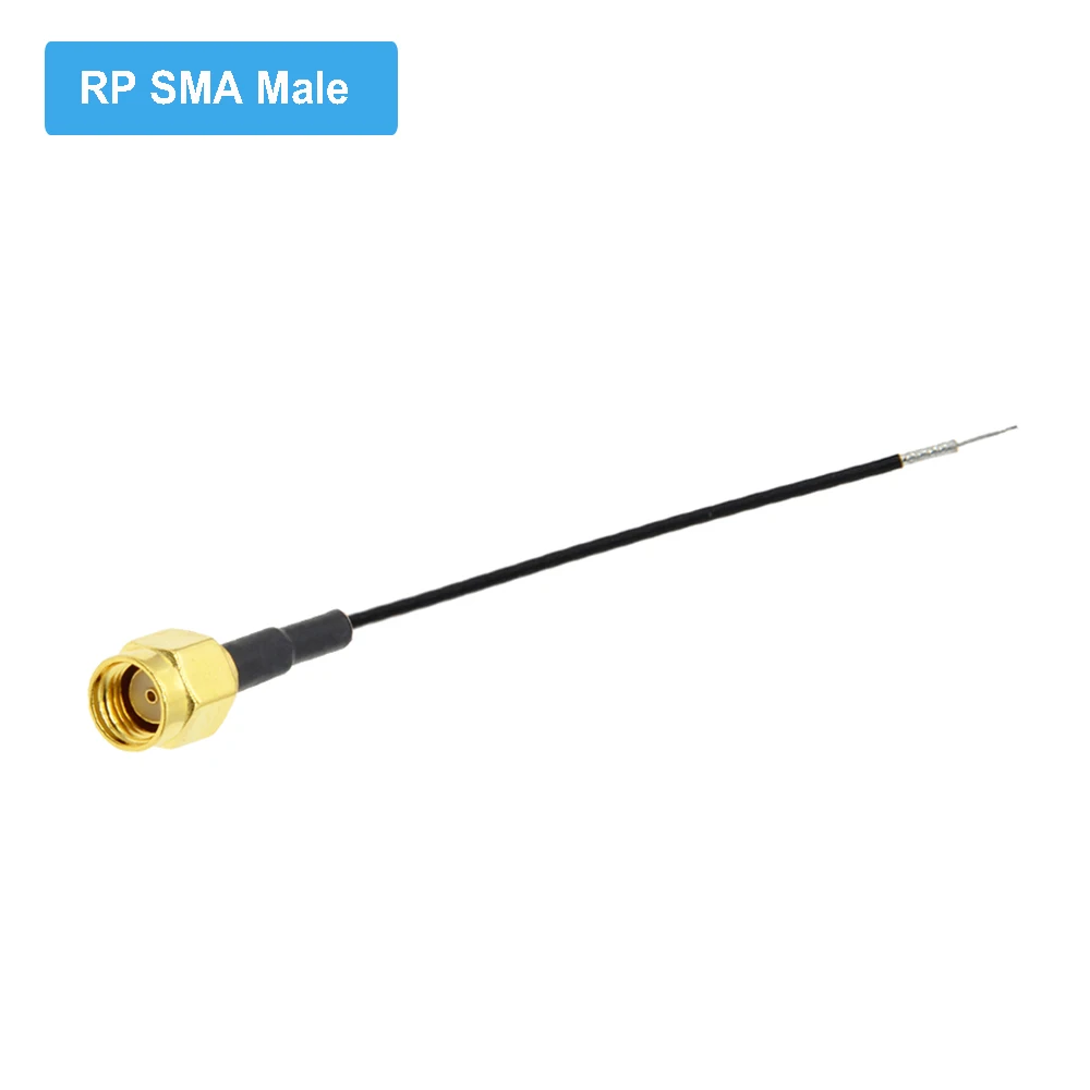 Кабель RF1.13 100 шт. односторонний разъем SMA штекер/гнездо к печатной плате