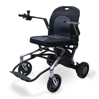 ultralight folding power wheelchair easy folding removable lithum battery ajustable backrest 10ah 20ah