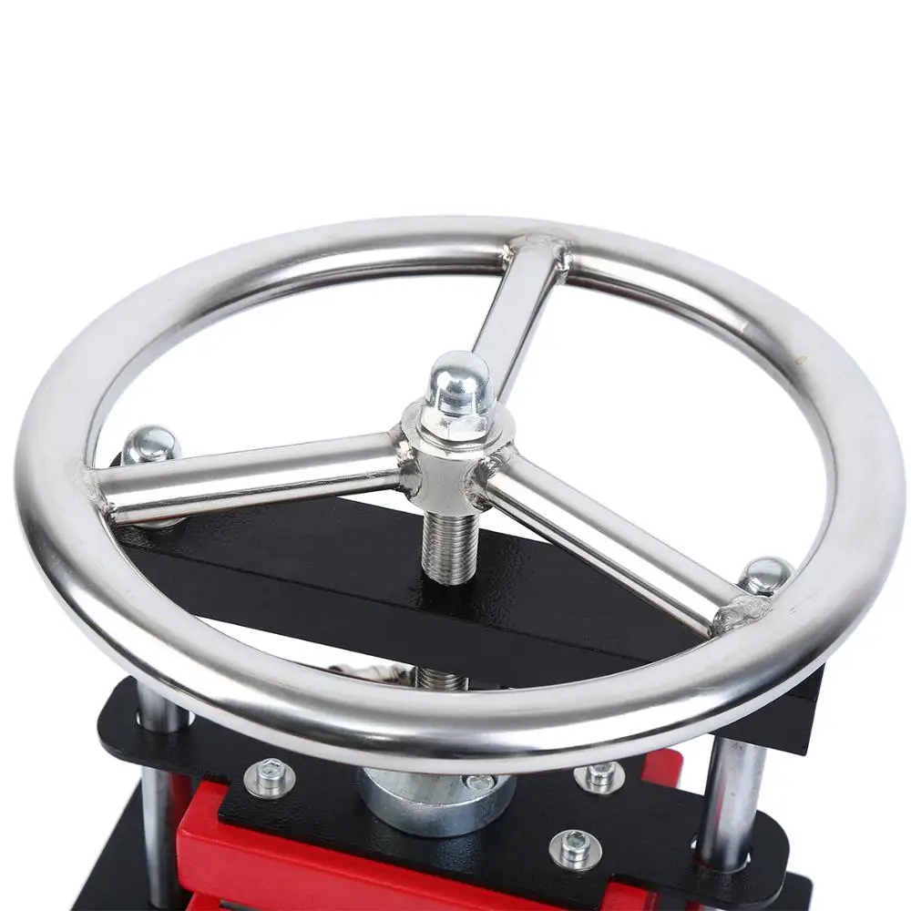 

Ridgeyard 900W Hand Rosin Press Machine Crank Duel Heated Plates Heat Transfer
