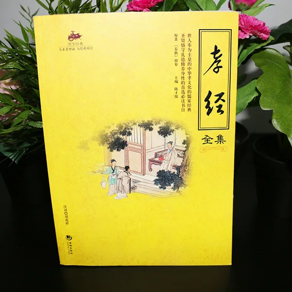 

Filial Piety Chinese Culture Classic Series Book White Lyric Original Annotation Translation Filial Piety Collection Original