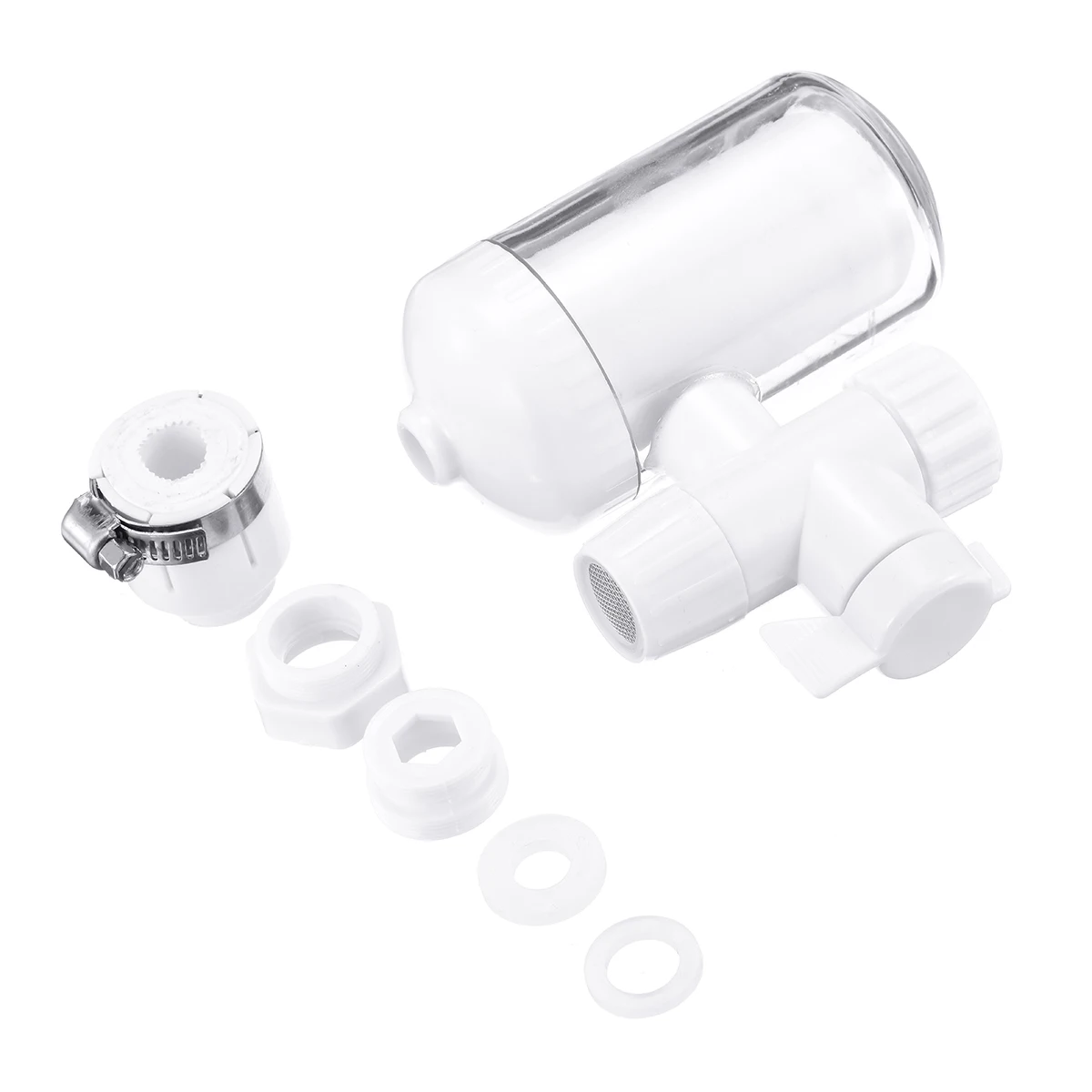 

Tap Water Purifier Clean Kitchen Faucet Washable Ceramic Percolator Water Filter Filtro Rust Bacteria Removal Replacement Filter