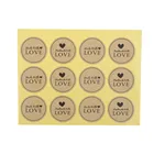 Пекарня и подарок ручная работа серия бумажная наклейка-печать упаковка стикер для канцелярских товаров 120 шт10 листов клейкая наклейка s для домашнего использования