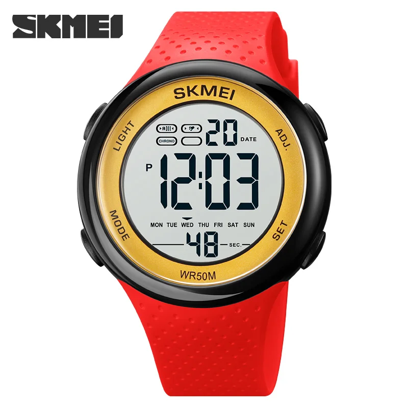 

​Sport Watches Men Waterproof Chrono Alarm Countdown LED Digital Wristwatches Clock Male Relogio Masculino SKMEI Montre Homme